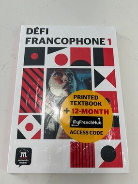 Défi Francophone 1 Printed Textbook + 12-Month Access Code - beginner